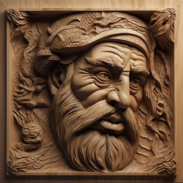 نموذج ثلاثي الأبعاد لآلة CNC 3D Art 